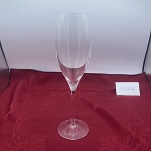 Dom Perignon Crystal Champagne Wine Glass Flute 9 1/8" Signed